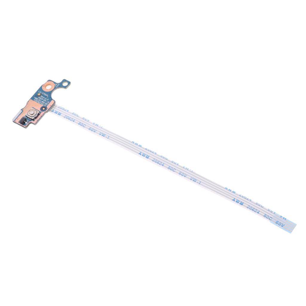 Power Button Board with Flex Cable LS-C701P for 15-AC 15-AF 15-A Repair