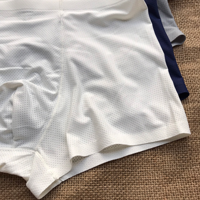 Quần lót nam boxer thun lạnh, sịp đùi nam lưới thoáng mát, quần lót nam thun lạnh cạp nhỏ thiết kế đơn giản QLW0601