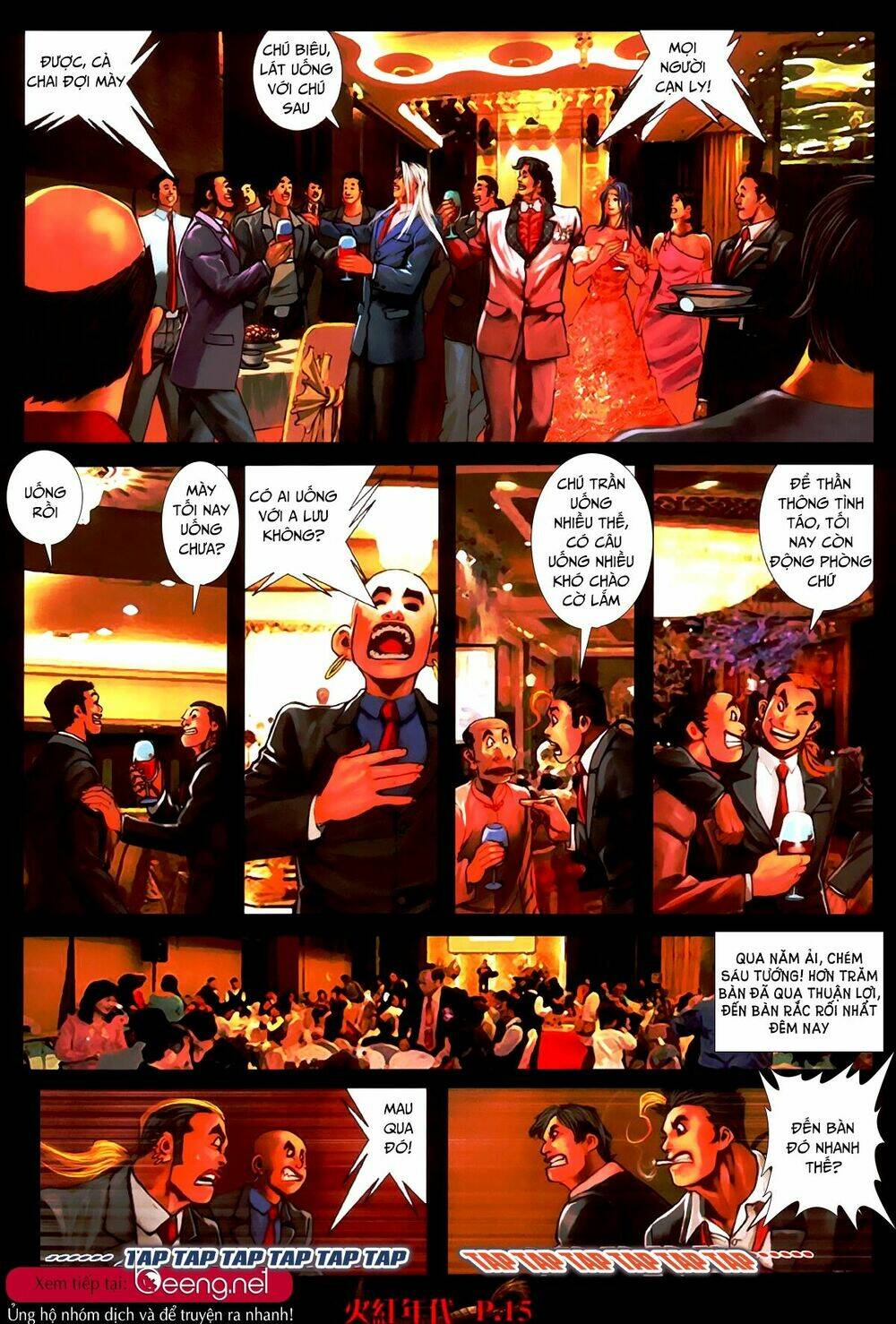 hỏa hồng niên đại hắc cốt đường chapter 485 14