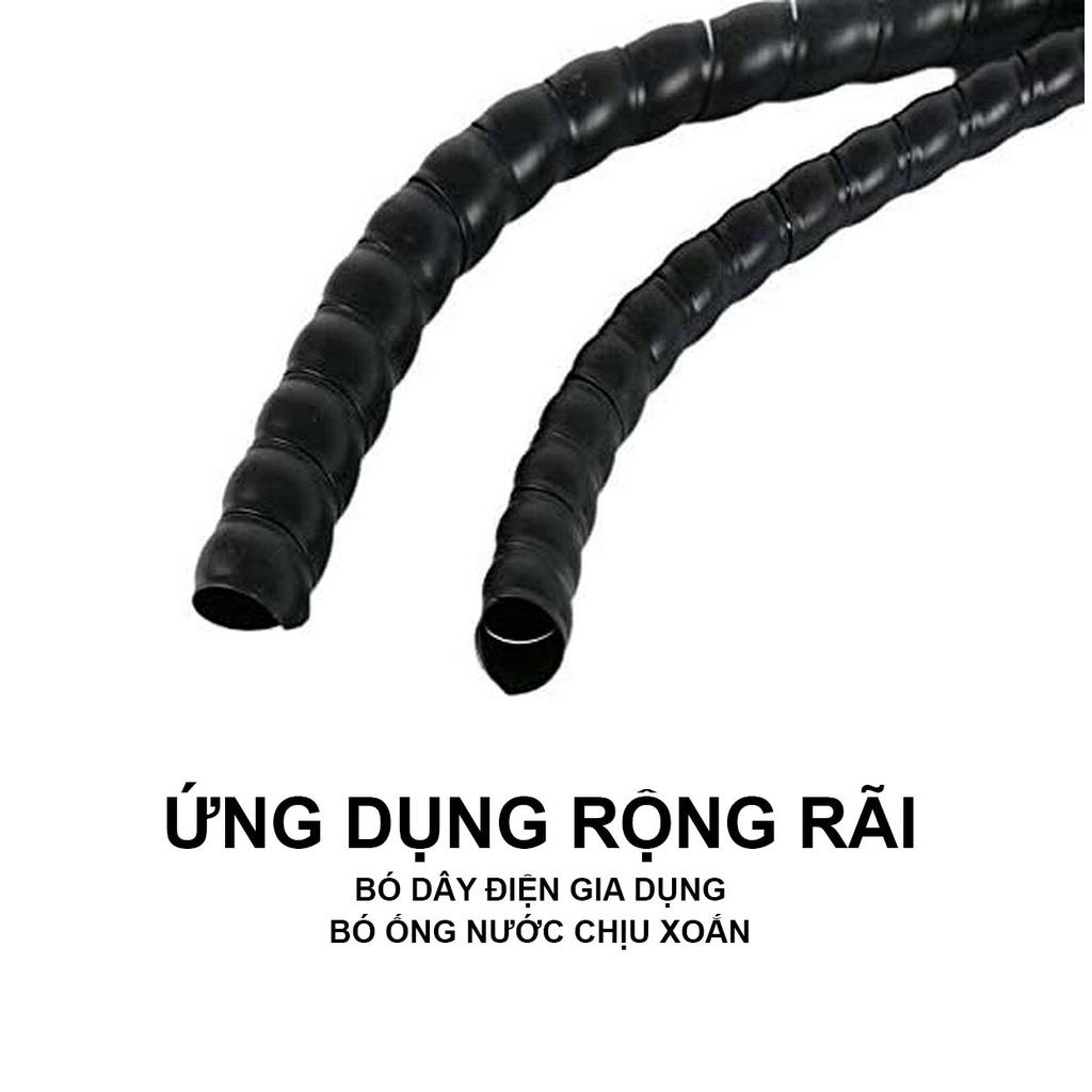 Lò xo nhựa Bọc dây rửa xe, bọc dây tuy ô thủy lực, dây cáp điện, bảo vệ dây chống mài mòn