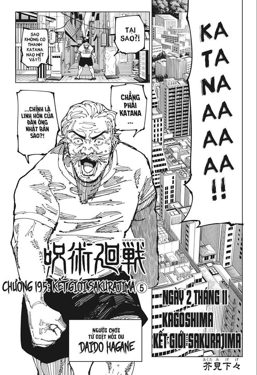 Jujutsu Kaisen - Chú Thuật Hồi Chiến Chapter 195 - Trang 0