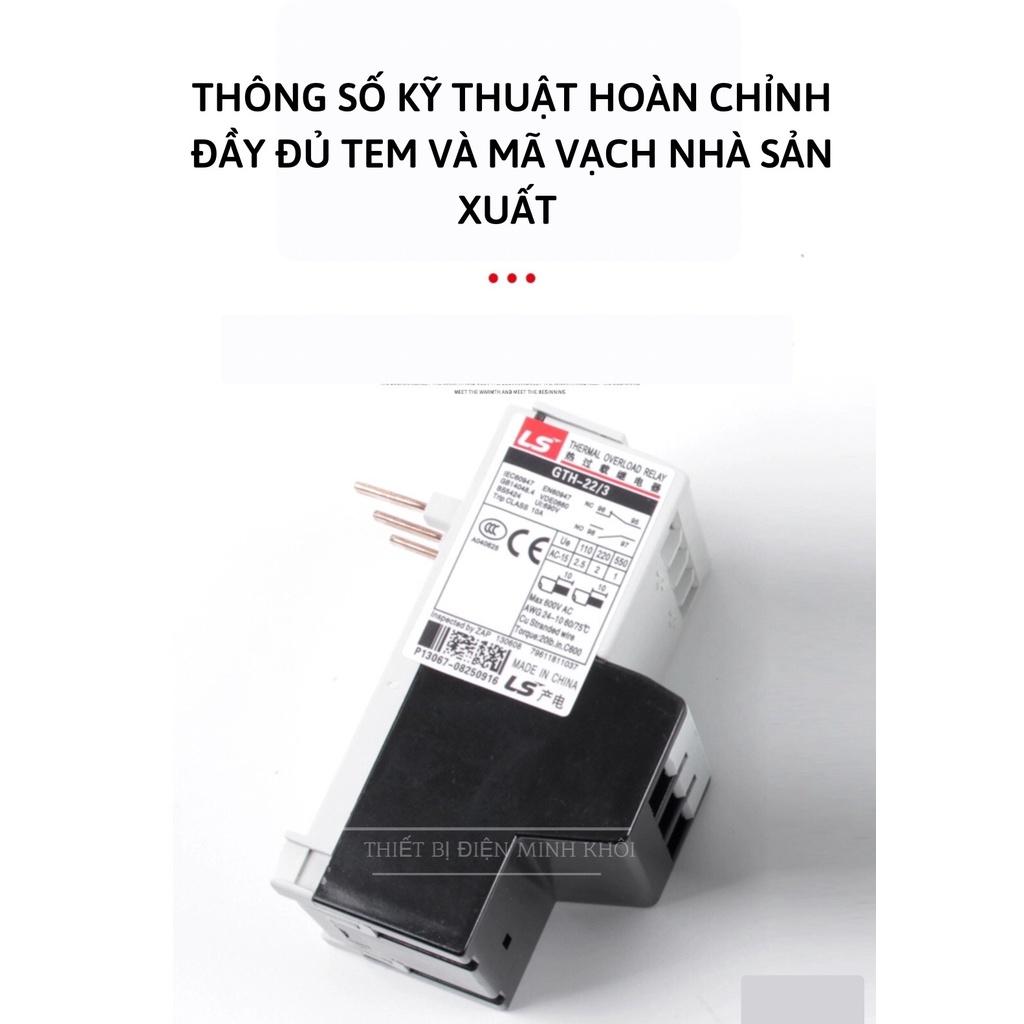 Rơ Le Nhiệt LS GTH-22,Relay Nhiệt LS GTH-22 Cho Khởi Động Từ GMC 9A-85A