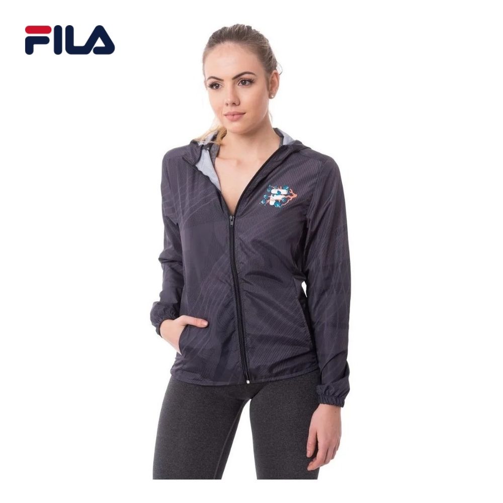 Áo khoác tay dài có nón nữ Fila Basic Run 2 - RP470030