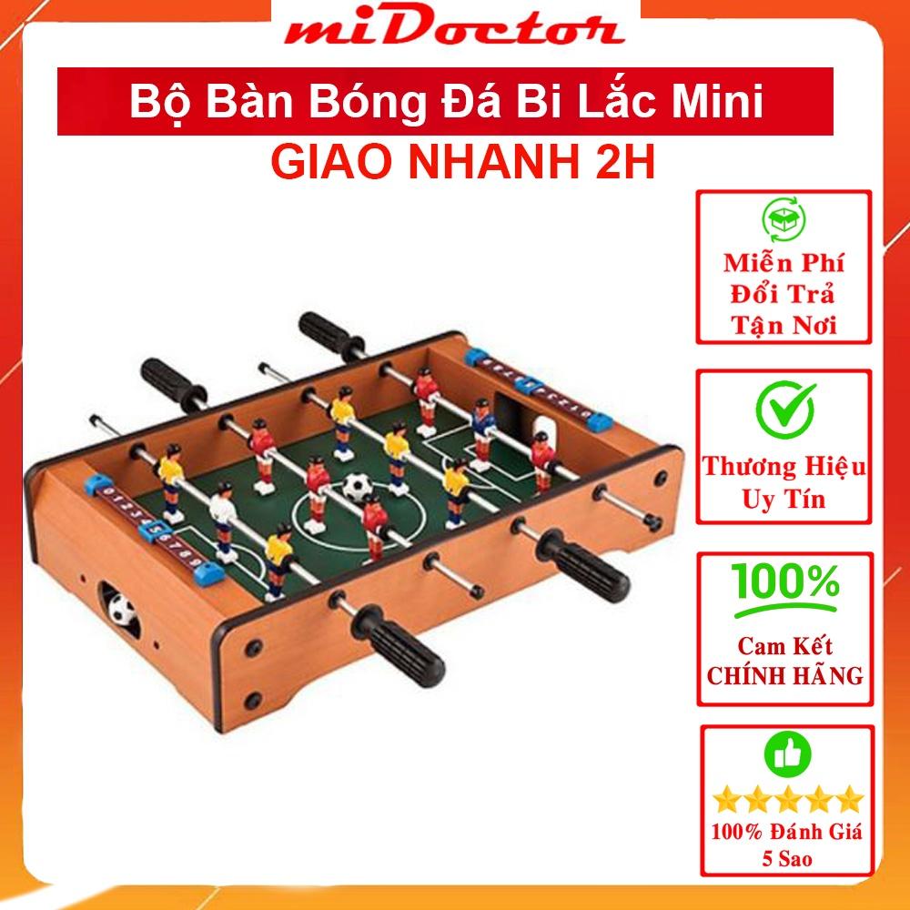 Đồ Chơi Bàn Bóng Đá Bi Lắc Bằng Gỗ Cho Trẻ Em Chính Hãng miDoctor SM03