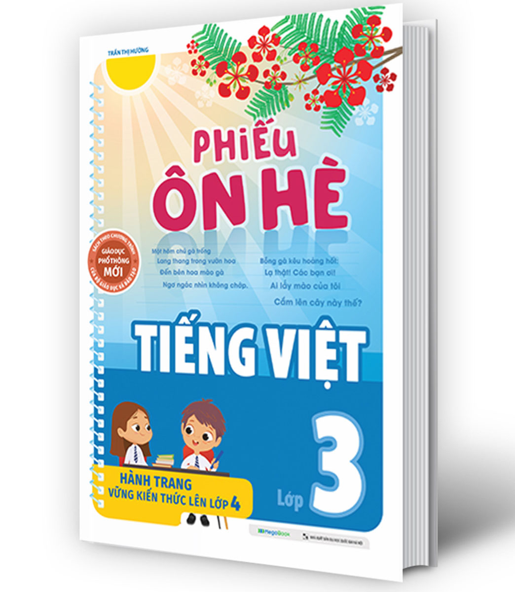 Phiếu Ôn Hè Tiếng Việt Lớp 3 - Hành Trang Vững Kiến Thức Lên Lớp 4 _MEGA