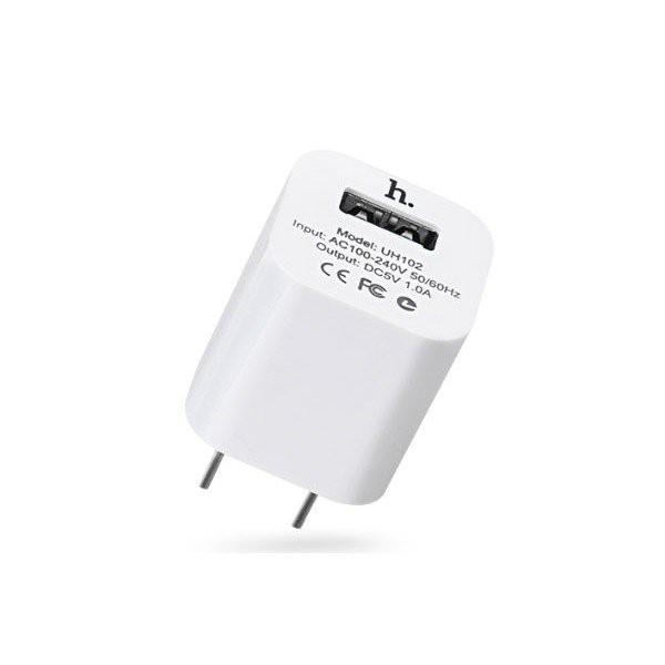 Củ Sạc Cho iPhone 1A Hoco UH102 - Sạc 1A - 5W Chuẩn - Hàng Chính Hãng