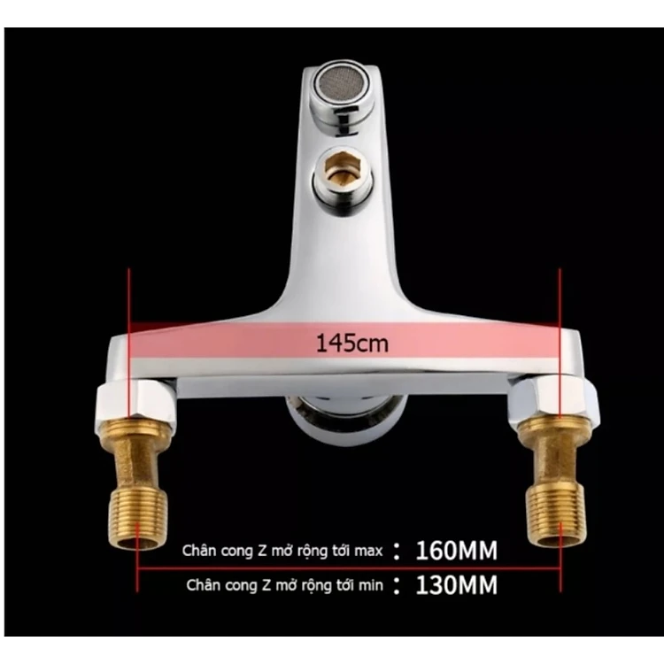 Cặp Chân Quỳ Chữ Z -Lắp Đặt Cho Củ Sen Nóng Lạnh