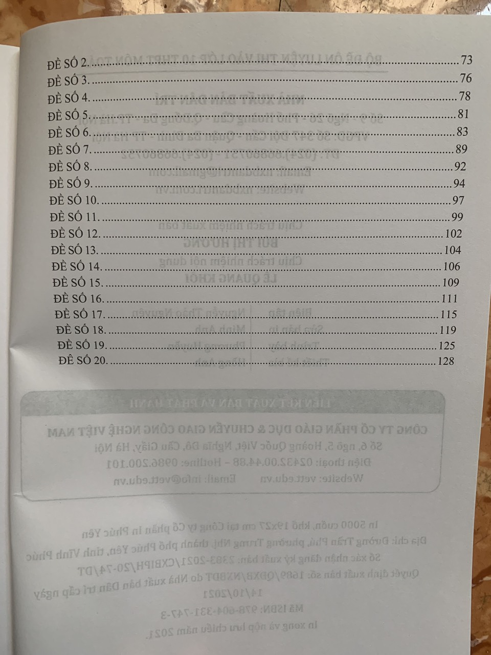 Bộ đề ôn luyện thi vào lớp 10 THPT Môn Toán