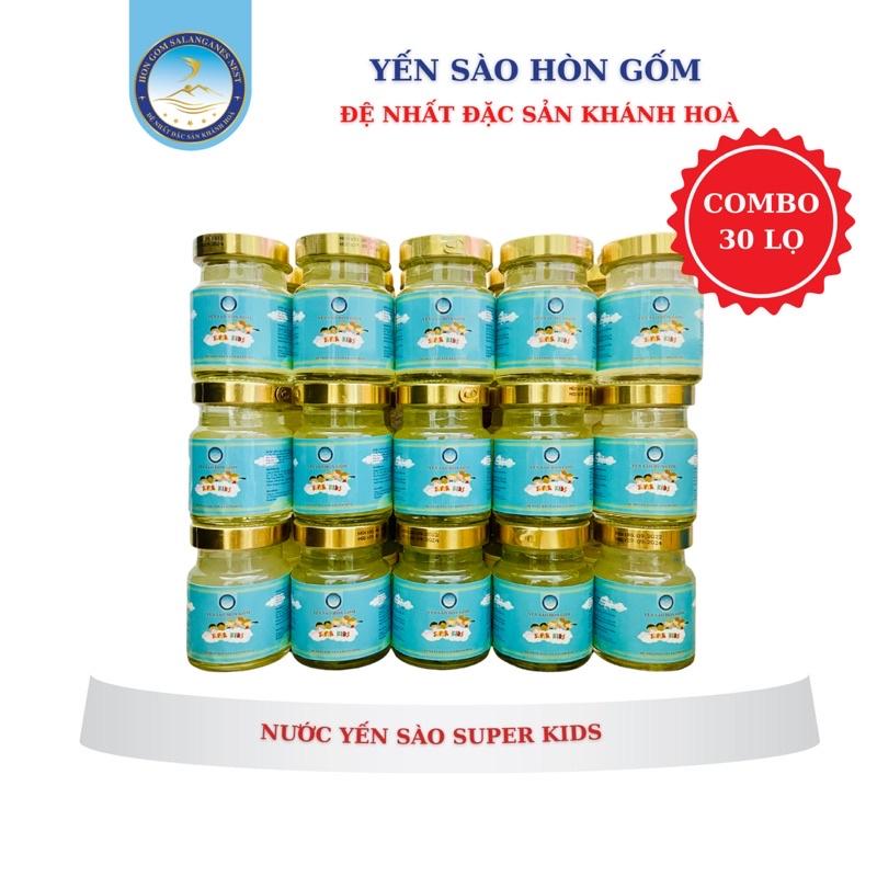 Nước Yến Sào Dành Cho Trẻ Em Super Kids - Yến Sào Hòn Gốm Chính Hiệu Khánh Hoà - H G SALANGANES NEST