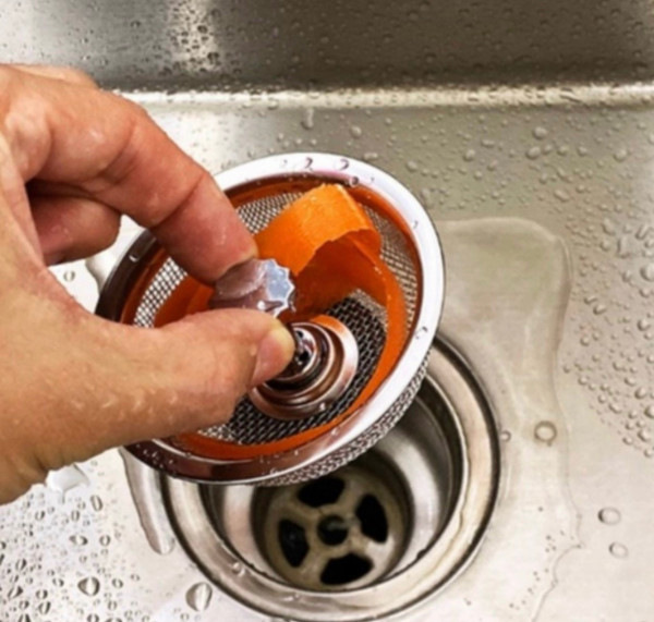Lưới Lọc Rác Bồn Rửa Chén Bát Chống Tắc Nghẽn Làm Từ Inox Không Gỉ