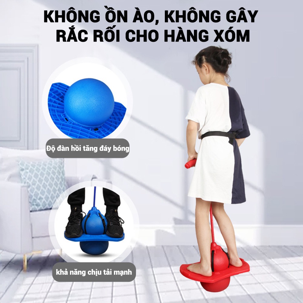 Bóng nhảy tăng chiều cao, Chính hãng Jumbo Viking cao cấp, không mùi, Bóng nảy phát triển chiều cao