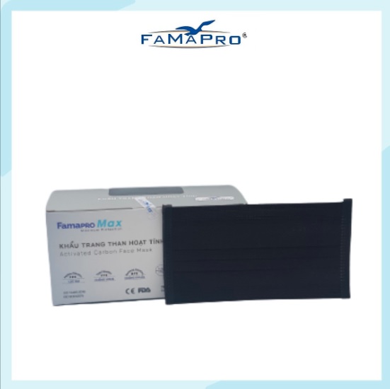 - Khẩu trang y tế kháng khuẩn 4 lớp Famapro Max