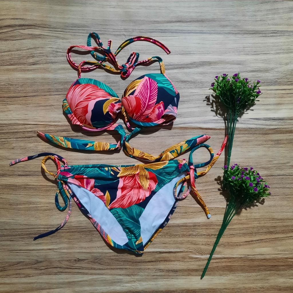 Set Bikini Tam Giác Đi Bơi Đi Biển