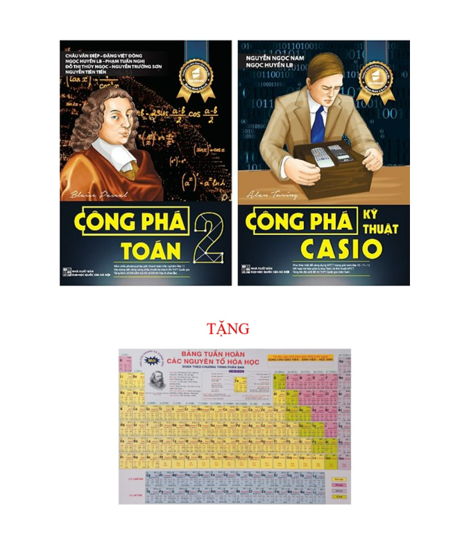 Sách Combo Công phá Toán lớp 11