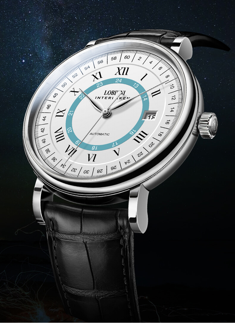 Đồng hồ nam Lobinni L15006-2 chính hãng Thụy Sỹ
