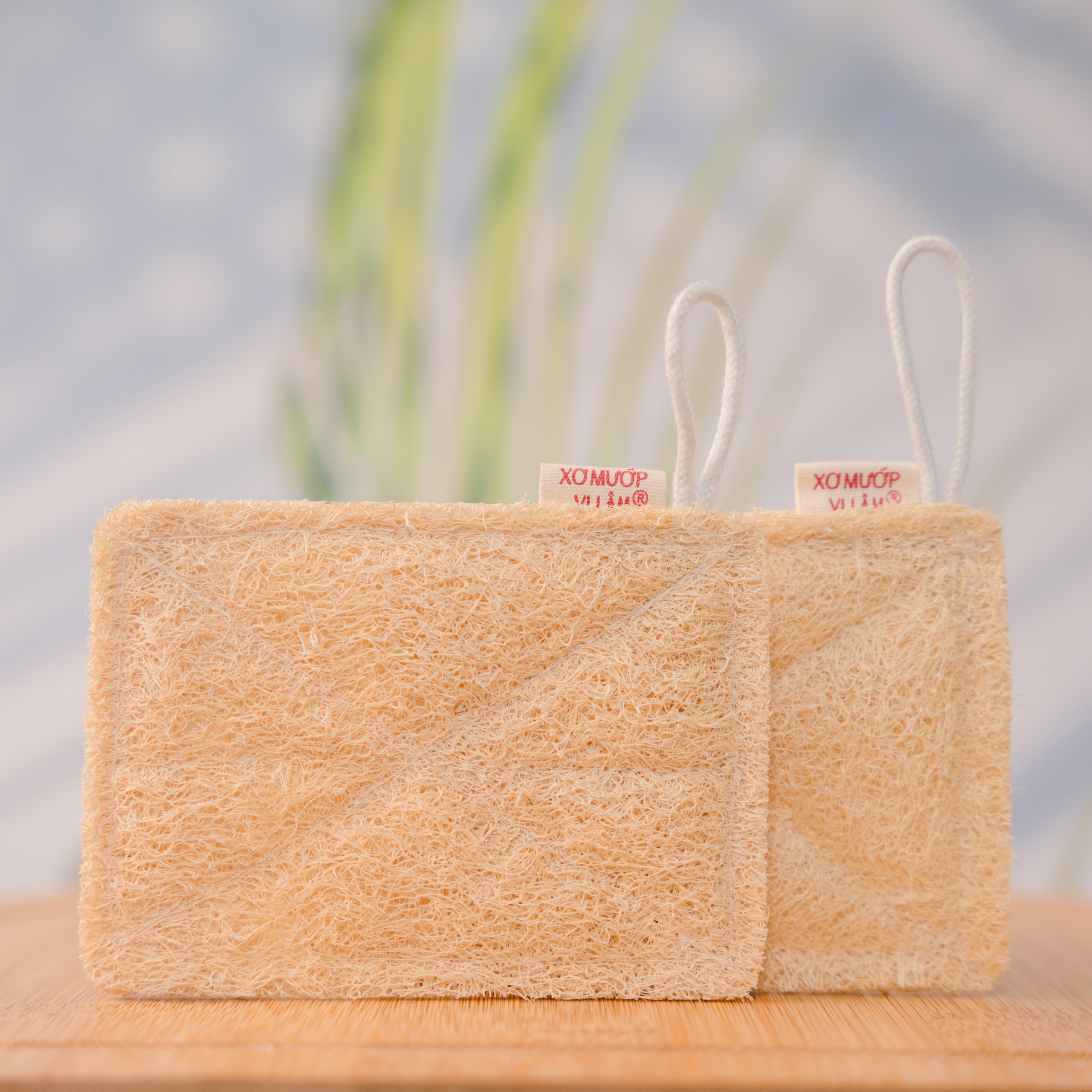 Miếng Rửa Chén Xơ Mướp Vi Lâm Chuyên Gia Rửa Sạch Bát Đĩa Xoong Nồi - Không Hại Da Tay - Thân Thiện Môi Trường
