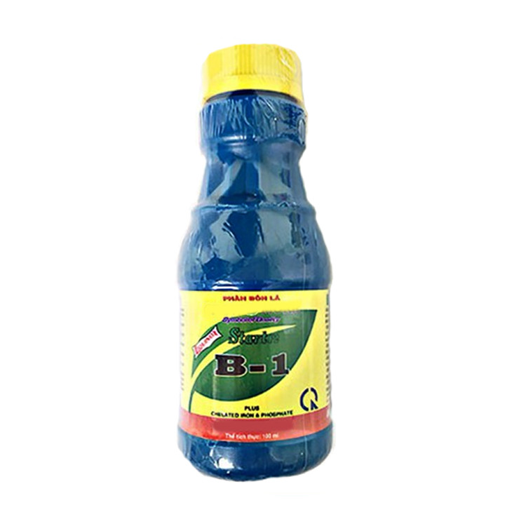 CHAI 100 ML/235 ML - PHÂN BÓN LÁ ĐẬM ĐẶC CAO CẤP VITAMIN B1 - CUNG CẤP DINH DƯỠNG CHO CÂY TRỒNG - LAN, MAI, KIỂNG, RAU ĂN LÁ