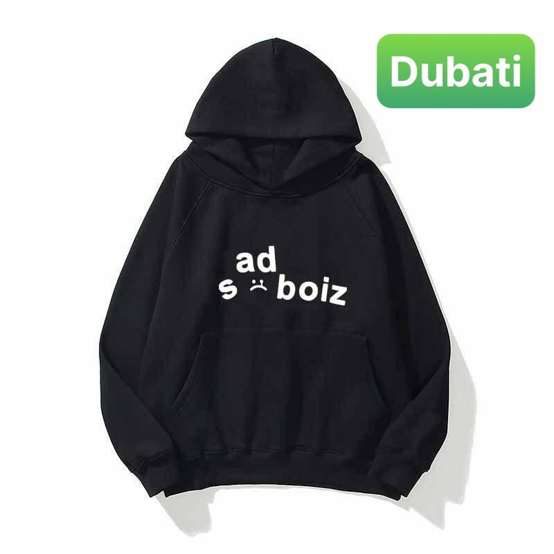 ÁO NỈ, ÁO KHOÁC HOODIE SAD BOIZ SIÊU NGẦU NAM NỮ PHONG CÁCH HÀN QUỐC CAO CẤP NEW - DUBATI FASHION