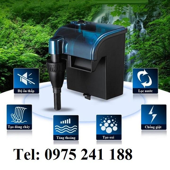 Lọc thác 607H kết hợp lọc váng, thích hợp cho hồ < 60cm