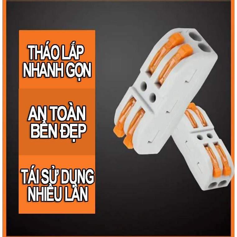 Combo sỉ 50 cái CÚT NỐI DÂY ĐIỆN NHANH THÔNG MINH NHANH CHÓNG, KHỚP NỐI DÂY ĐIỆN 2 PHÚT TIỆN DỤNG