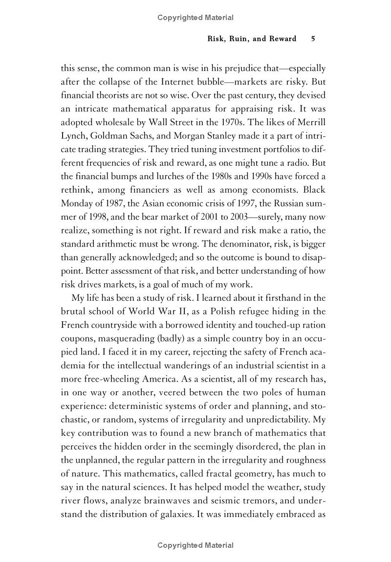 The Misbehavior Of Markets: A Fractal View Of Financial Turbulence