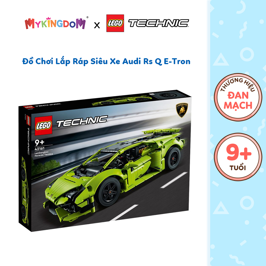 Đồ Chơi Lắp Ráp Siêu Xe Lamborghini Huracán Tecnica LEGO TECHNIC 42161 (806 chi tiết)