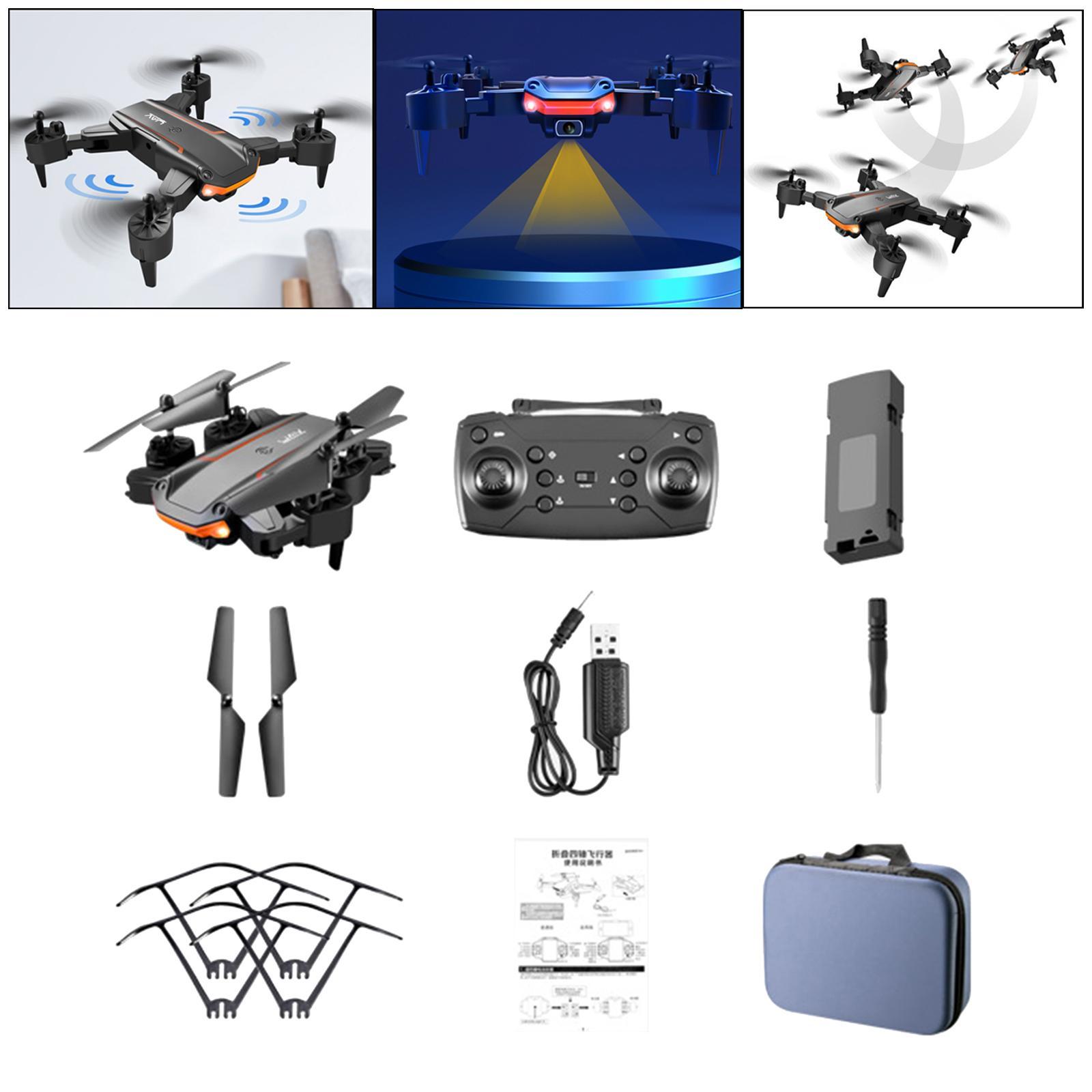 Foldable RC Drone 4K Speed Control Attractive Appearance  Key Return No