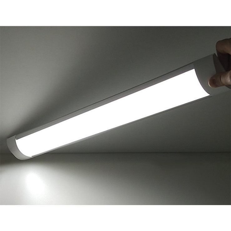 Đèn tuýp led bán nguyệt trắng 120cm 36w