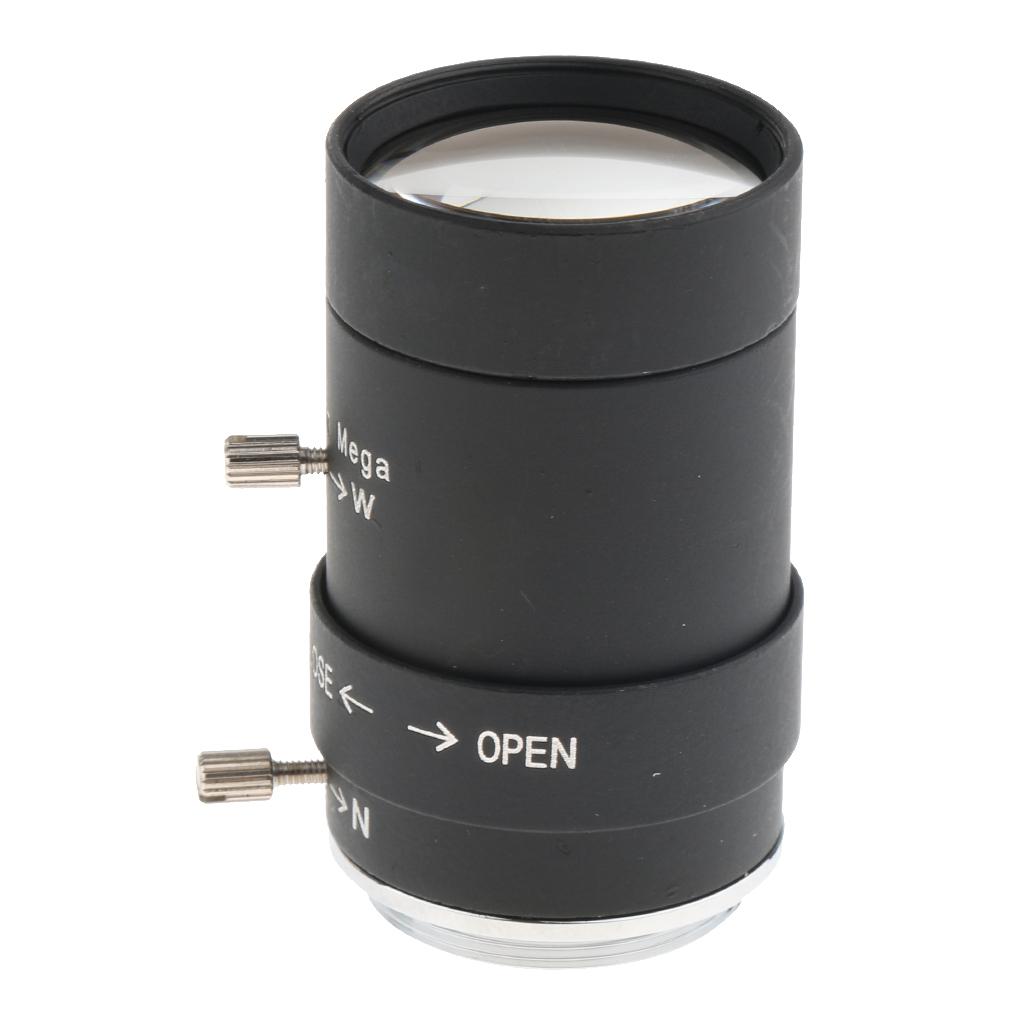 1/3 "5 50mm F1.6 CS Mount Manual IRIS Focus Varifocal  Camera Lens