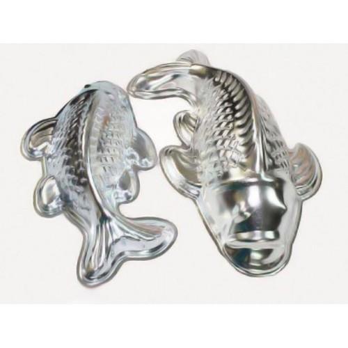 Bộ 3 Khuôn Bánh Trung Thu Khuôn Rau Câu Hình Cá Chép Cao Cấp - khuôn xôi cá chép