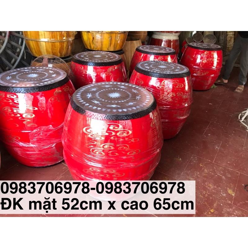 Trống gỗ trường học- trống chùa -trống đìnhbộ dùi đi kèm