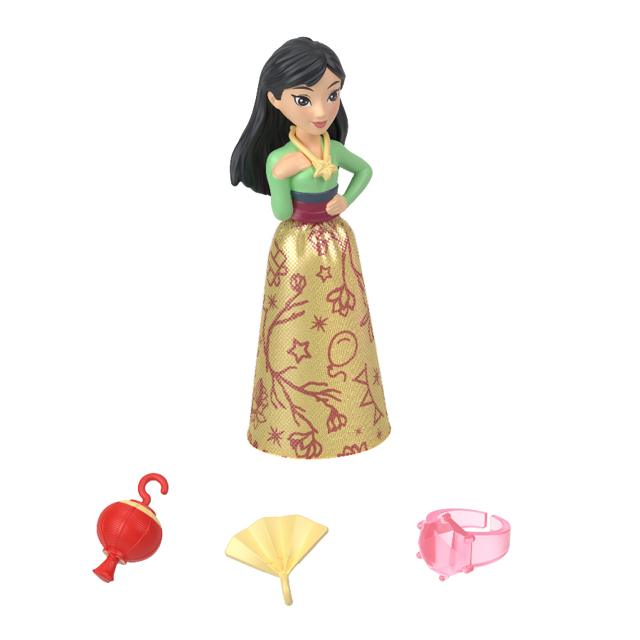 Đồ Chơi Công Chúa Disney Princess Bé Nhỏ Đổi Màu-Phiên bản Thời Trang DISNEY PRINCESS MATTEL HMK83