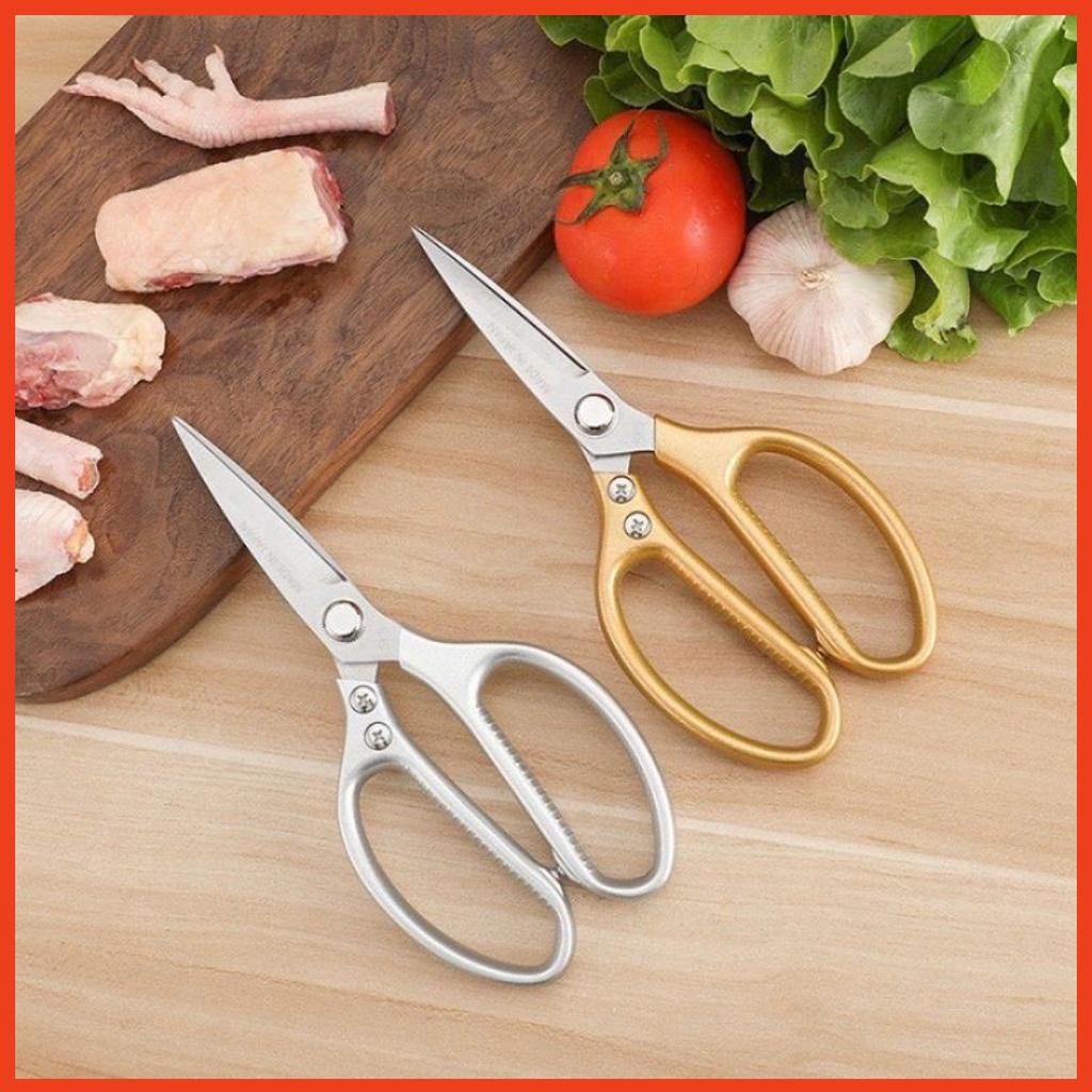 Kéo Cắt Gà HÀNG LOẠI 1 Kéo bếp Inox Nội Địa Nhật Bản Cắt Thịt Gà Vịt Siêu Bén SK5