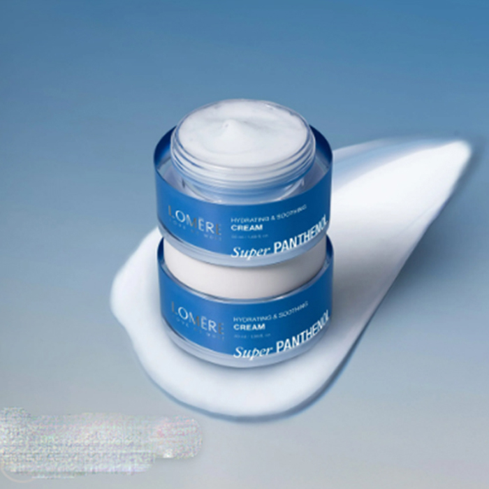 Kem Dưỡng B5 Phục Hồi, Cấp Ẩm, Dưỡng Da Căng Mịn Lomere Super Panthenol Hydrating & Soothing Cream Hàn Quốc 50ml