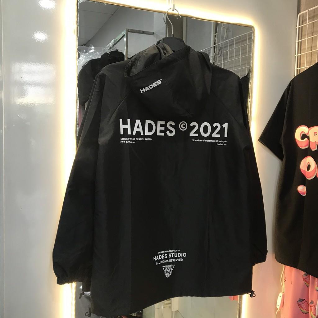 Áo khoác dù nam màu xanh navy - mẫu 2021 áo gió nam form rộng unisex