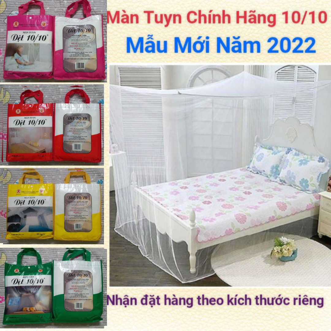 Màn Tuyn May 10 , Màn Ngủ Chống Muỗi May 10 Hàng Nhà Máy, Màn Tuyn Cao Cấp, Màn Mùng