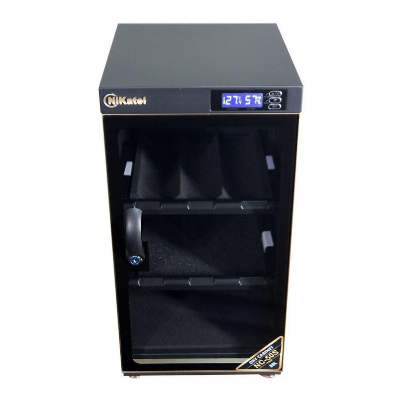 Tủ chống ẩm Nikatei NC-50S Gold -China . Tặng 01 bộ vệ sinh máy ảnh 8 in 1