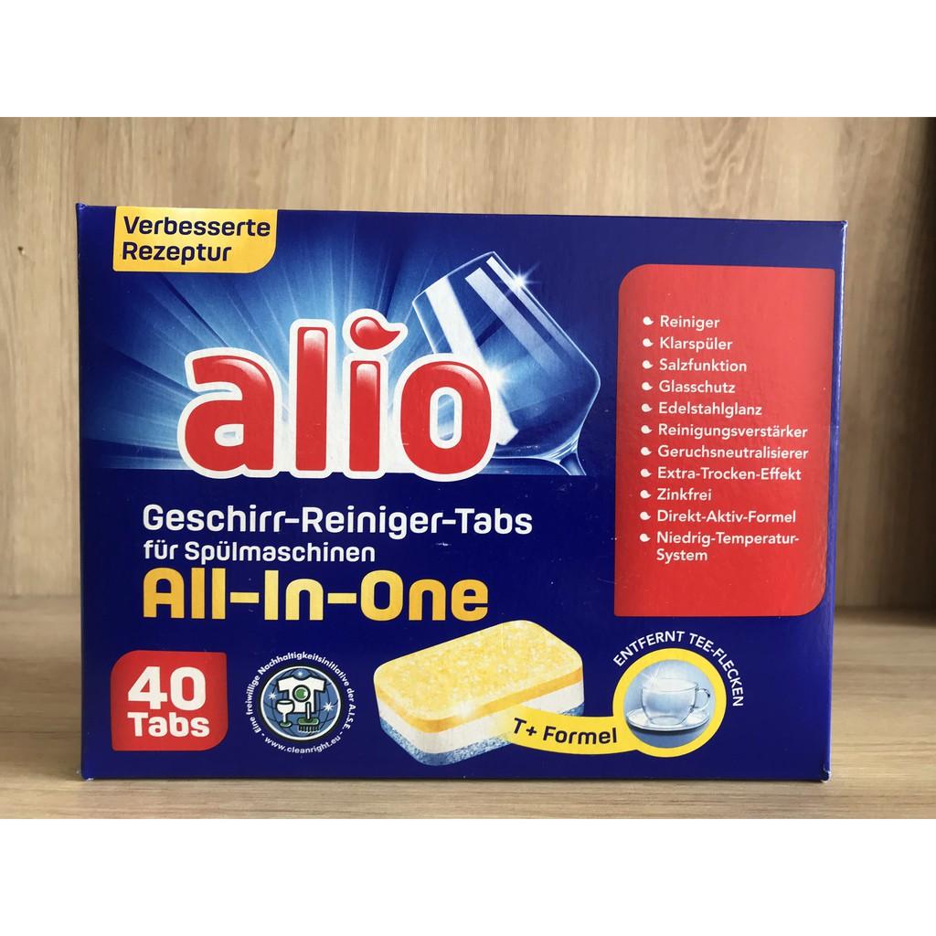 ALIO - Bột / Viên rửa ALIO CLASSIC - All in1 dùng cho máy rửa chén bát