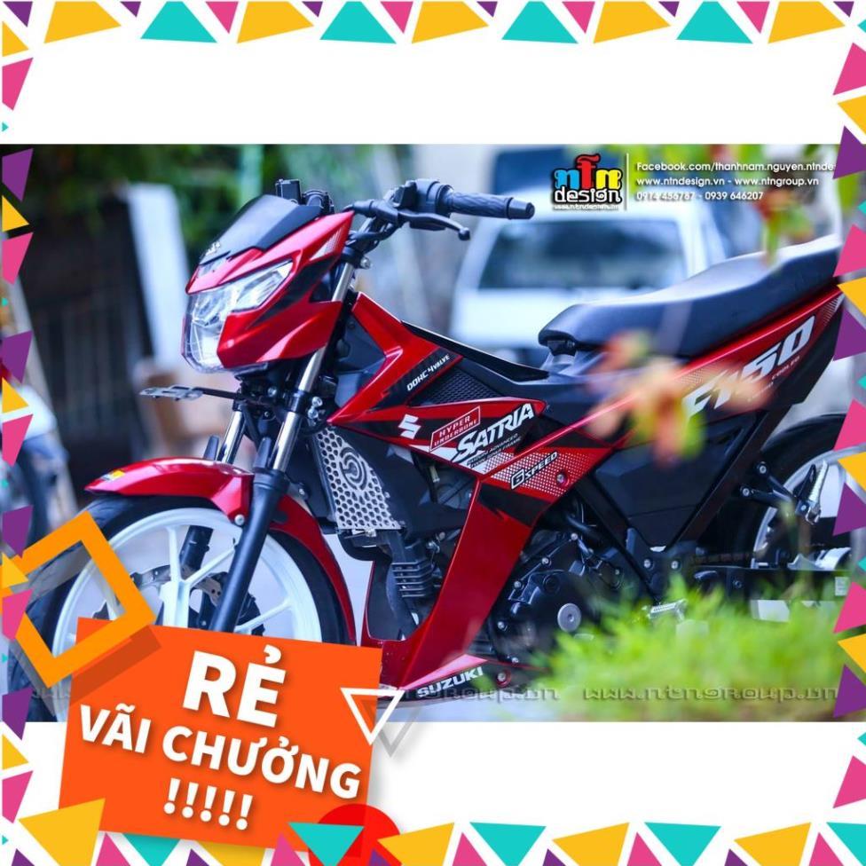 Tem Rời Raider FI Mẫu Zin Đỏ Trắng