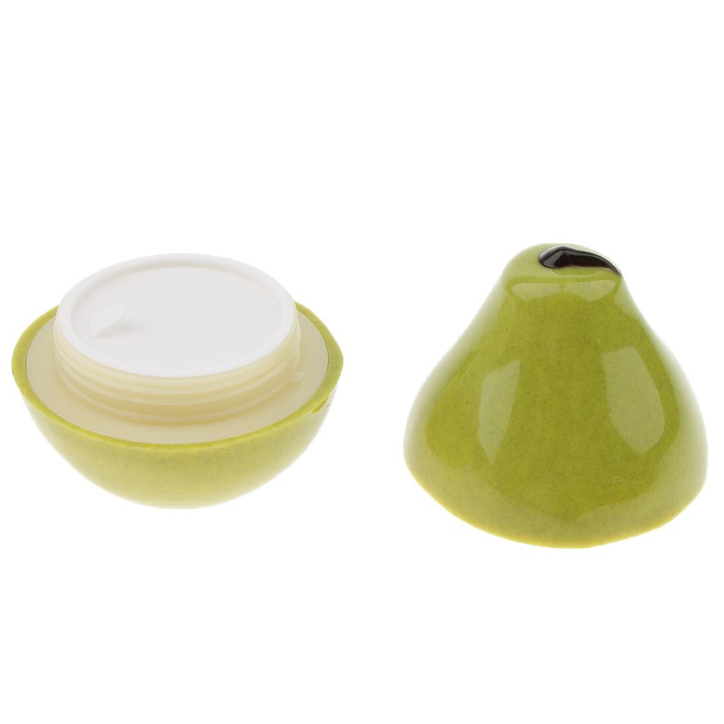 2x Trái Cây Loại Mỹ Phẩm Hộp đựng Kem Trang điểm Lọ Serum Chai