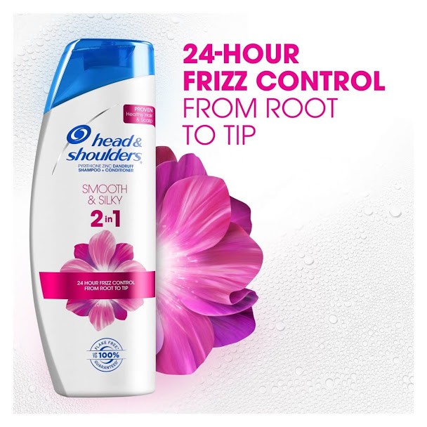 Dầu gội và xả 2in1 Head & Shouders Smooth & Silky 930ml - USA