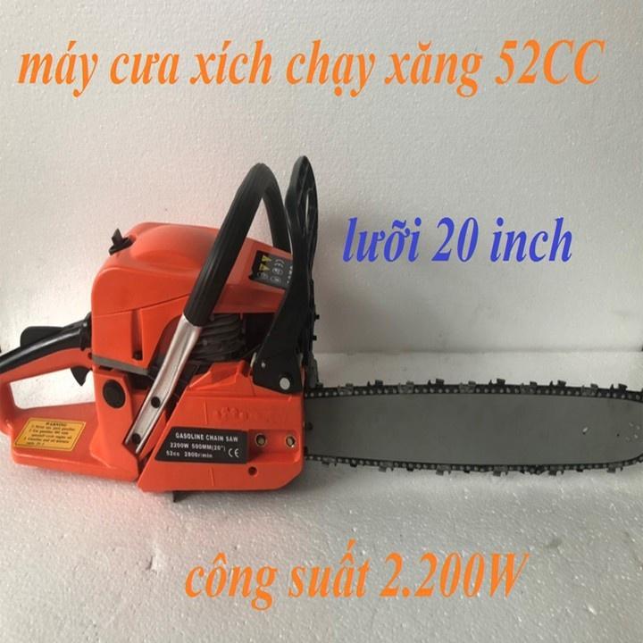 Máy Cưa Xích Chạy Xăng Cầm Tay Hàng Nội Địa Trung Quốc Giá Rẻ