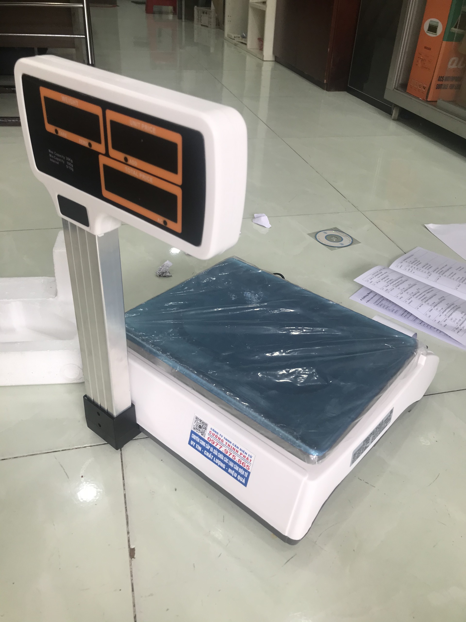 Cân Tính Tiền JPT 30KG - In Bill