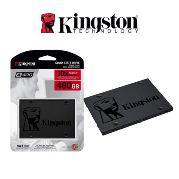 Ổ cứng SSD Kingston A400 SATA III 480GB SA400S37/480G - Hàng Chính Hãng + Tặng Đèn Led