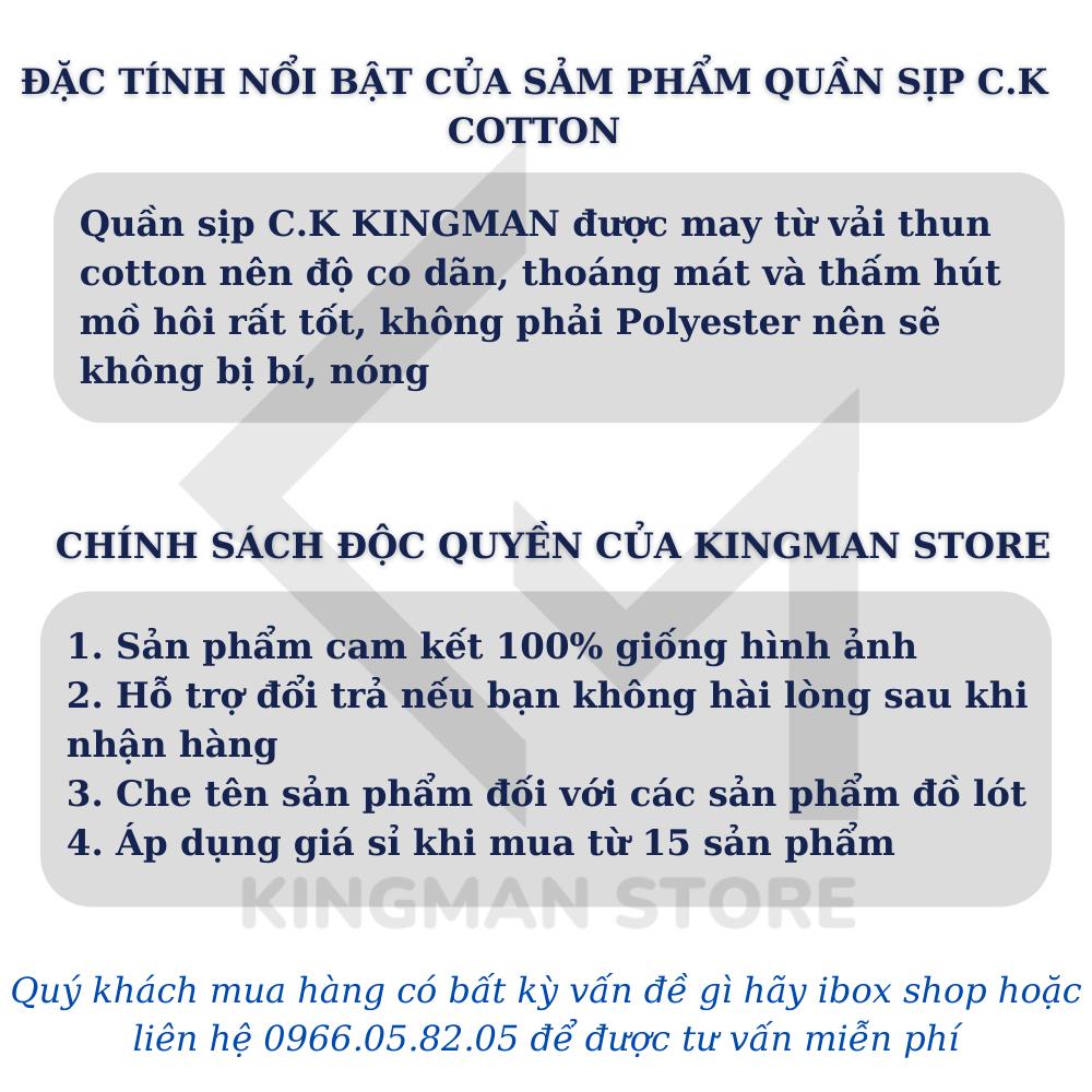 Sịp Đùi Nam Cotton Cao Cấp, Quần Lót Nam Chất Liệu Co Dãn 4 Chiều Thấm Hút Mồ Hôi