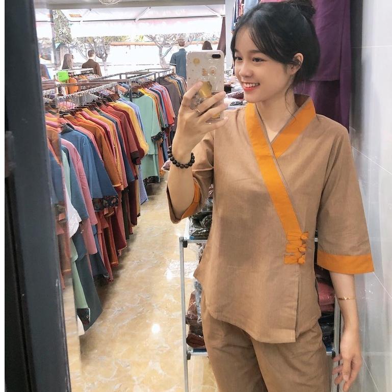 ĐỒ LAM ĐI CHÙA  3 Nút Vải Kate và Tici