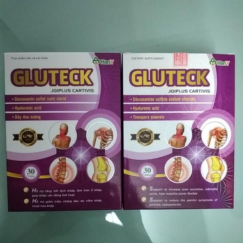 GLUTECK JOIPLUS CARTIVIS - Viên bổ khớp lọ 30 viên