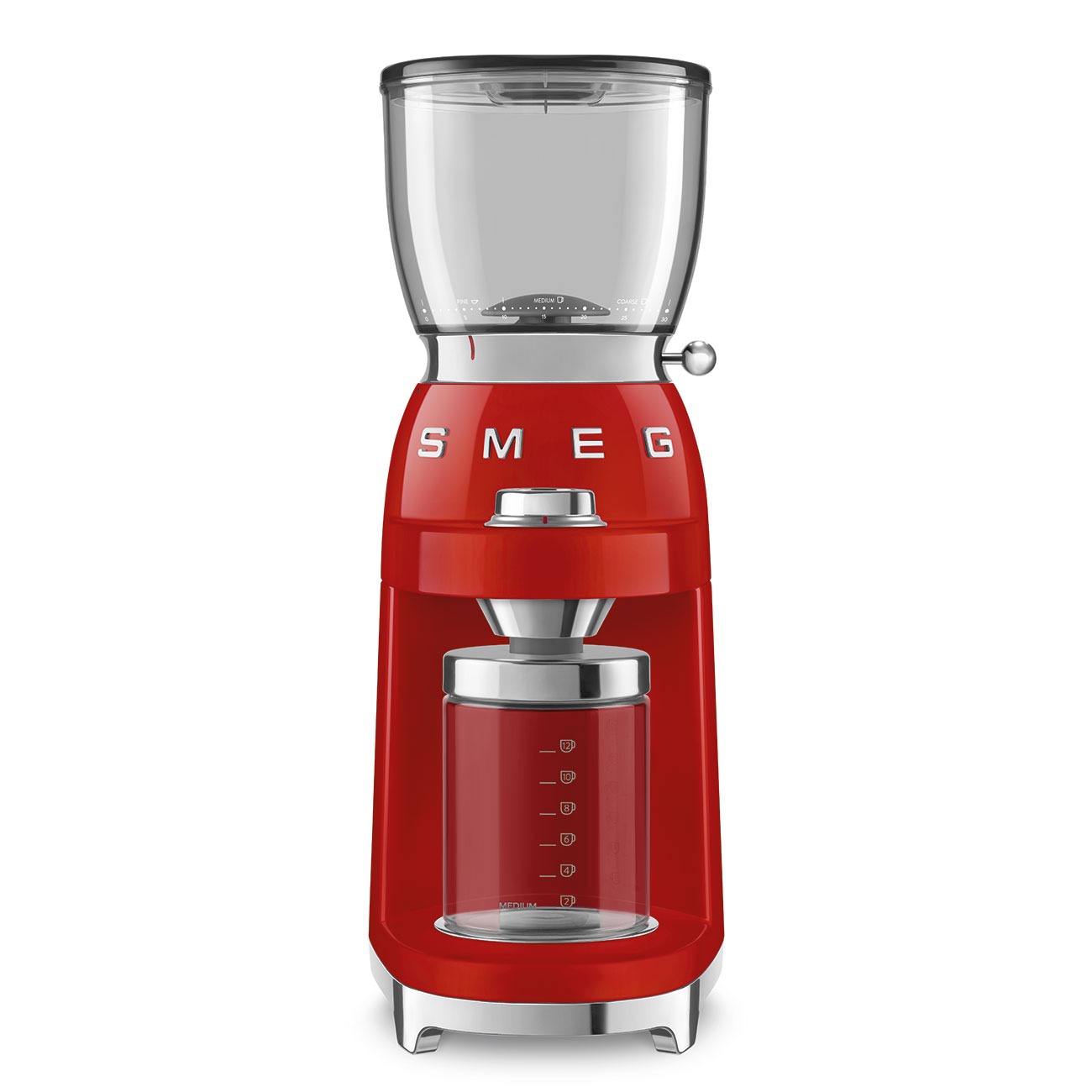 Máy Xay Cà Phê SMEG CGF01, Máy Xay Cafe, Coffee Grinder, Công Suất 150W, 30 Cấp Độ Xay Tùy Chọn, Nhiều Màu, Nhập Đức