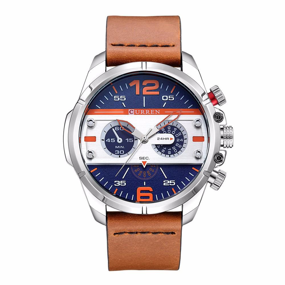 Đồng hồ Quartz Man CURREN 8259 Thời trang độc đáo Thể thao