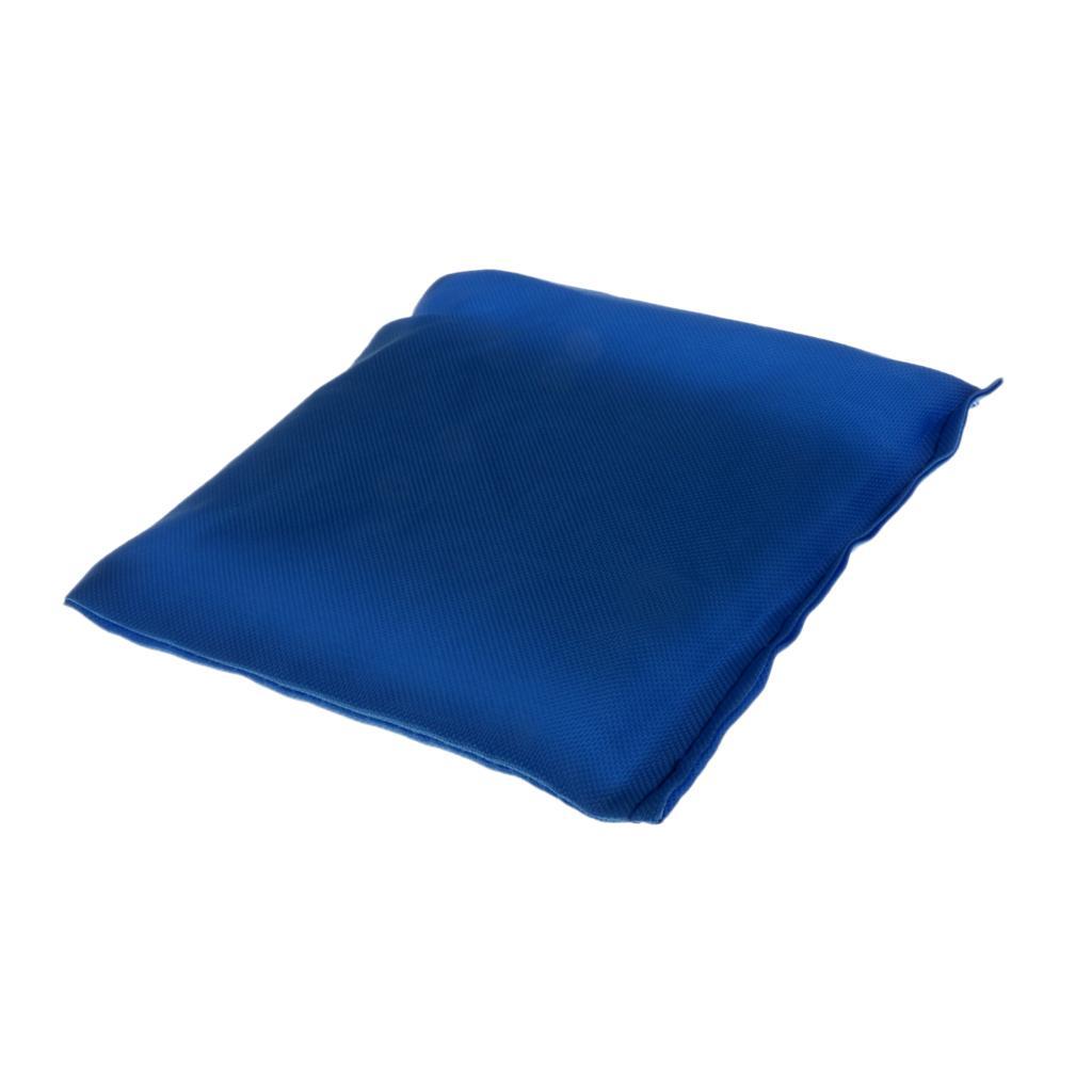 8 Pieces Double Layer Cornhole Bags Fit Cornhole Game Blue